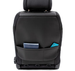 Piton Spark-Blade Leather Green-Blue Car Seat Cushion Cover Made in EU