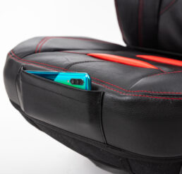Piton Applicatore Leather Red Car Seat Cushion Cover Made in EU