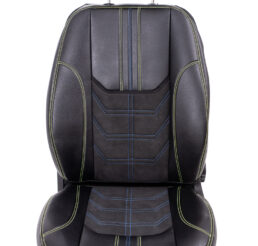 Piton Nettunello Nubuck Blue-Green Car Seat Cushion Cover Made in EU