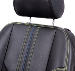 Piton Nettunello Nubuck Blue-Green Car Seat Cushion Cover Made in EU